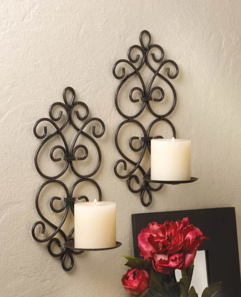 Scrollwork Wall Sconces