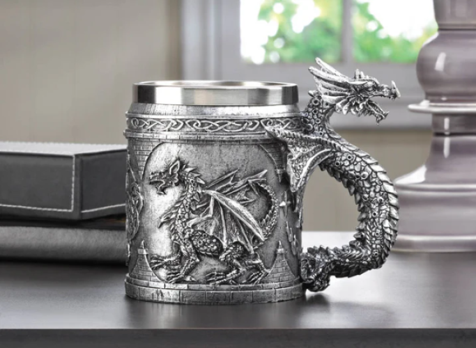 Serpentine Dragon Mug