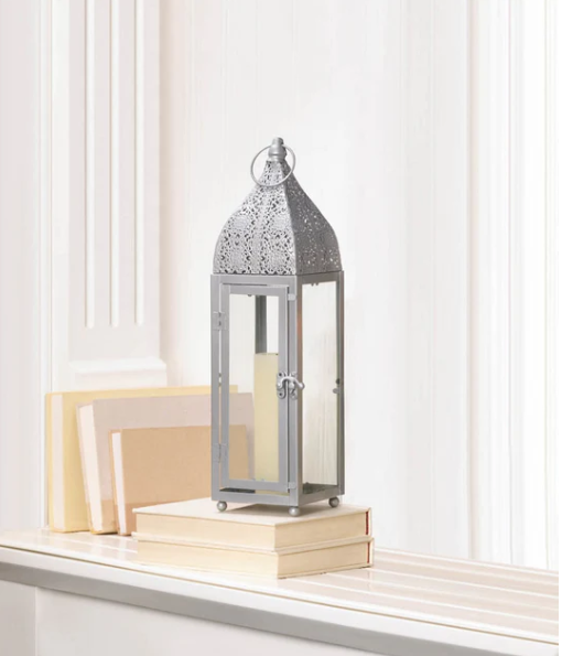 Silver Moroccan Style Lanterns