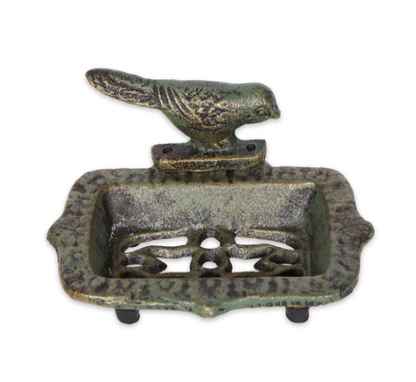 Songbird Cast Iron Soap Dish