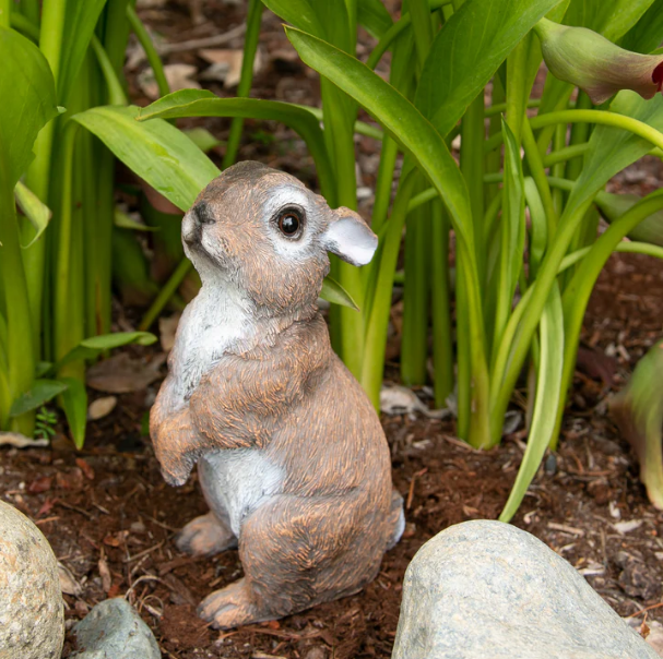 Standing Bunny Statue