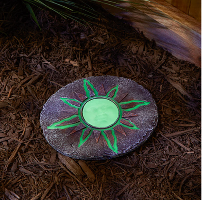 Sun Glowing Stepping Stone