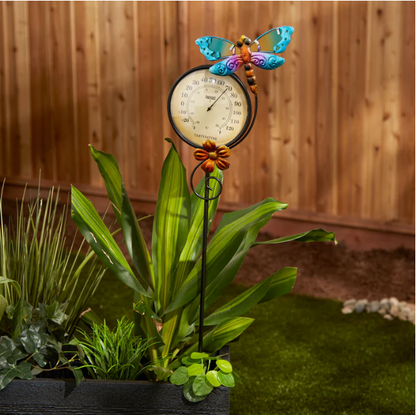 Thermometer Garden Stakes