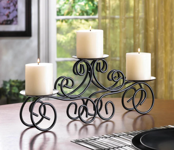 Tuscan Candle Centerpiece