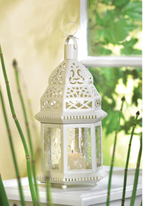 White Moroccan Lanterns