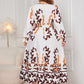 Honey Flounce Sleeved Dress - Plus Size