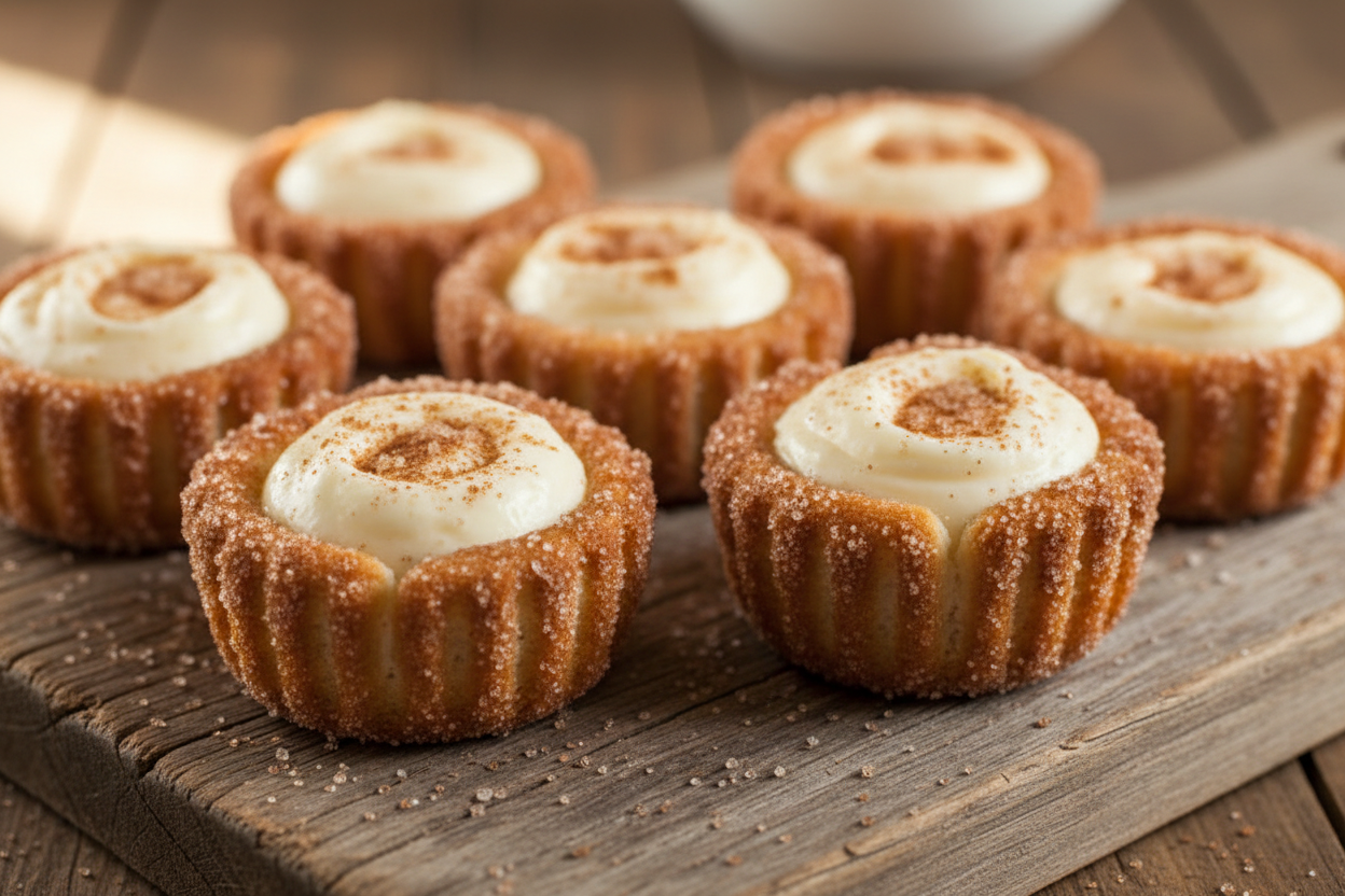 Cheesy Churro Cups