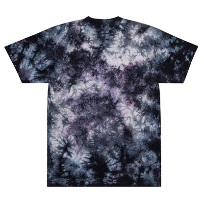 Embroidered "OK" Tie-dye T-Shirt